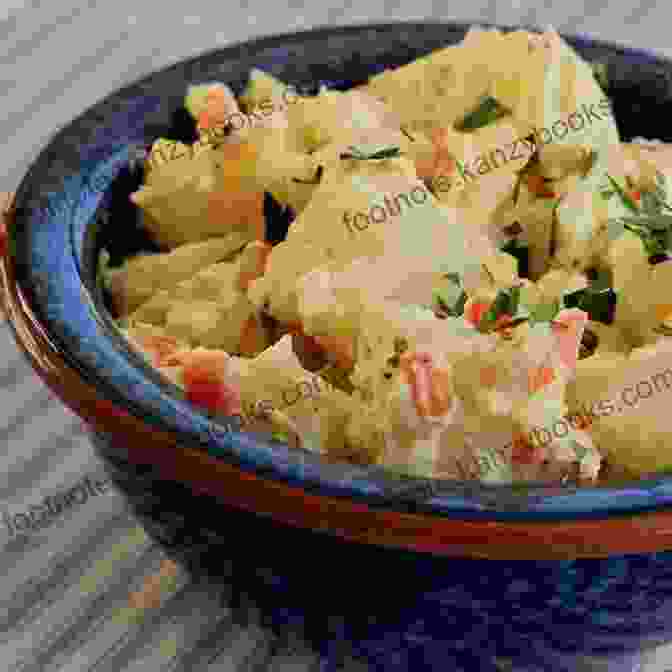 A Bowl Of Amish Potato Salad Garnished With Fresh Parsley The Authentic Amish Cookbook: 25 Delicious Amish Recipes Made In A Modern Kitchen