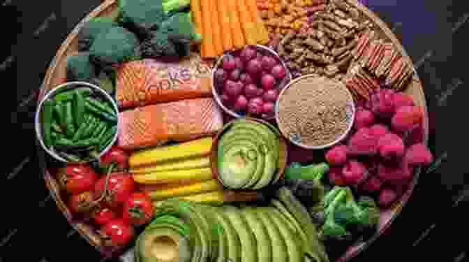 A Colorful Plate Of Fruits, Vegetables, And Lean Protein The Best Diet For Blood Pressure: The Ways To Lower Blood Pressure: Lifestyle To Keep The Weight: How To Lose Body Fat: 4 Secrets On Healthy Meal Plans