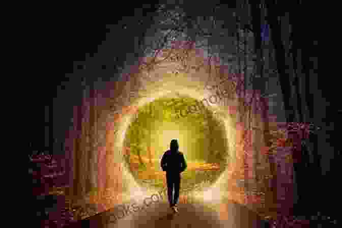 A Person Walking Through A Time Portal, Symbolizing The Journey Of Self Discovery And Enlightenment WALKING WITH TIME : The Law Of Time