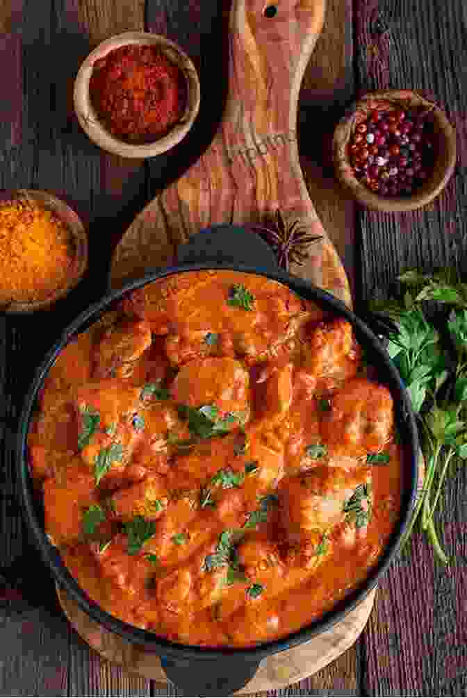 A Photo Of A Chicken Tikka Masala Dish Recipes Of South Indian Cuisine: Indian Formulas For High Quality Meals With Easy To Find Ingredients