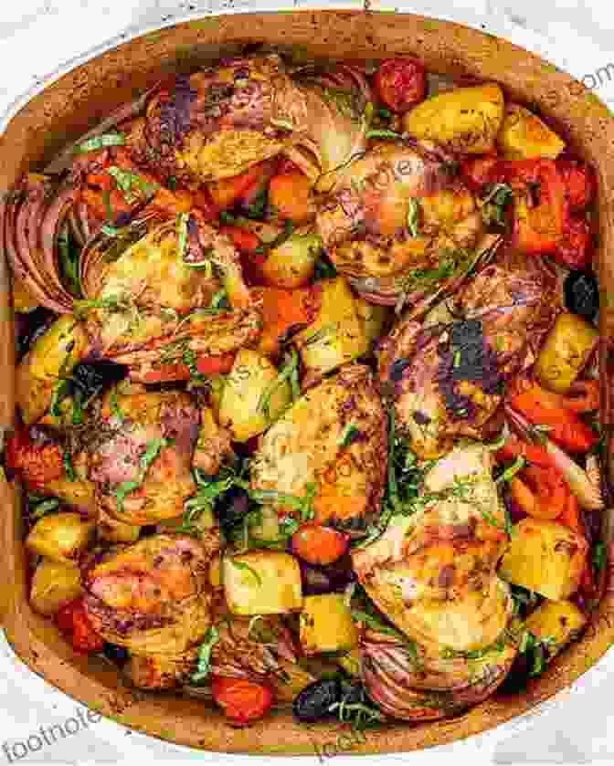 A Tantalizing Image Of A Roasted Chicken Dish With Vibrant Vegetables, Showcasing The Culinary Delights Of The Best Italian Chicken Cookbook Hello 365 Italian Chicken Recipes: Best Italian Chicken Cookbook Ever For Beginners Italian Vegetable Cookbook Chicken Breast Recipes Grilled Chicken Recipes Chicken Marsala Recipe 1