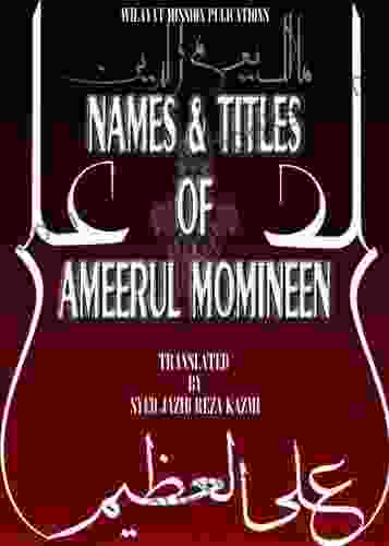 Names Titles of Ameerul Momineen